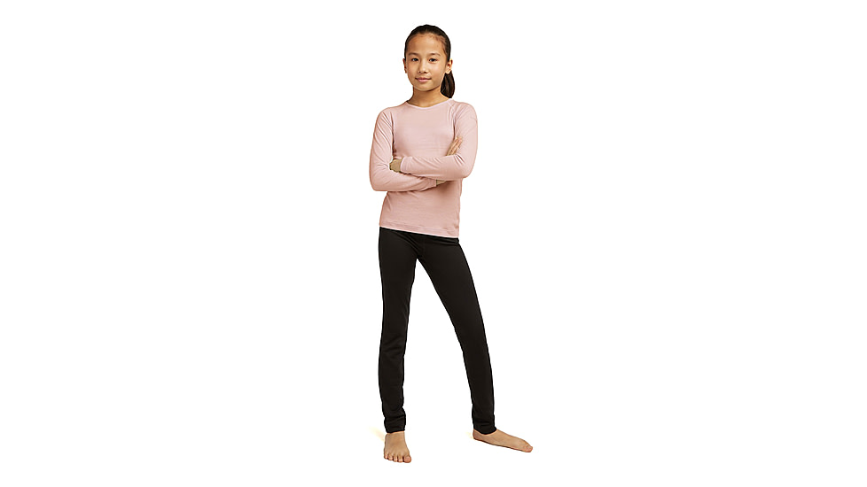 Icebreaker Merino 200 Oasis Long Sleeve Crewe Thermal Top - Kids