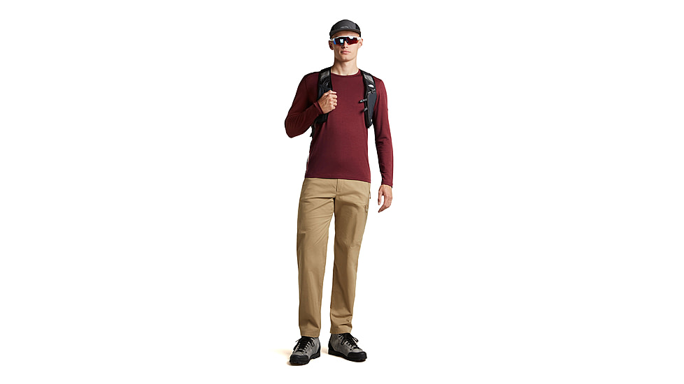 Icebreaker Merino 200 Oasis Long Sleeve Crewe Thermal Top - Mens