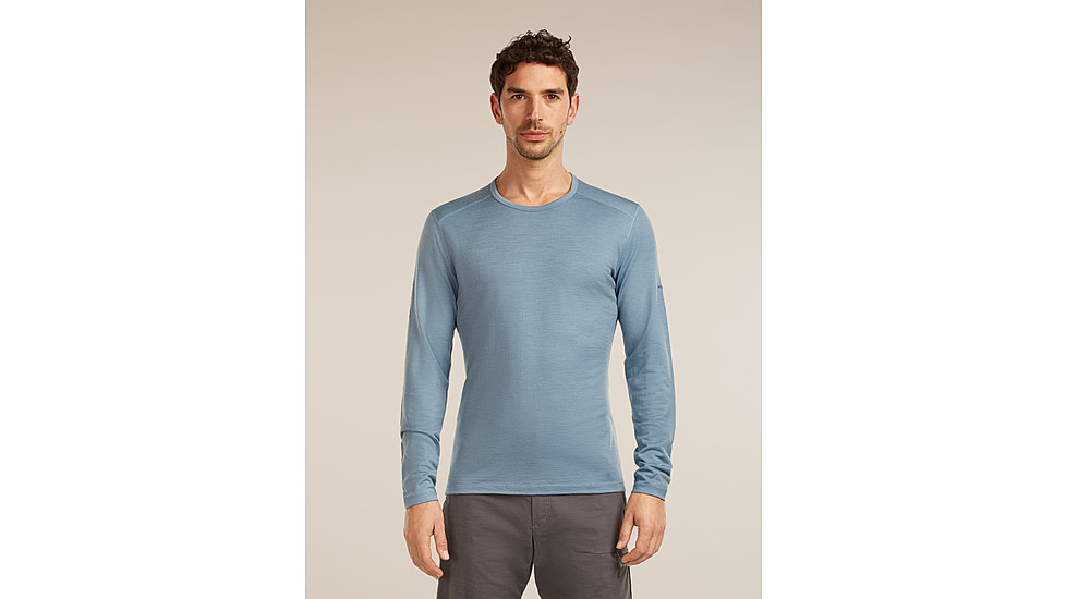 Icebreaker Merino 200 Oasis Long Sleeve Crewe Thermal Top - Mens