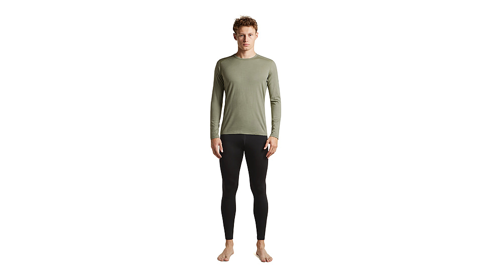 Icebreaker Merino 200 Oasis Long Sleeve Crewe Thermal Top - Mens