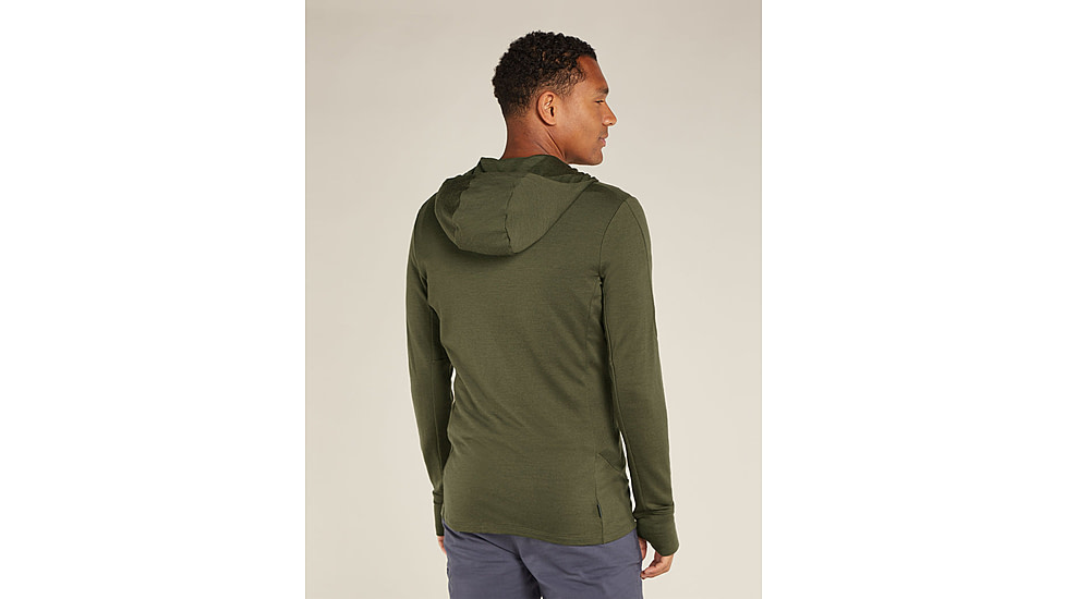 Icebreaker Merino 260 Quantum Long Sleeve Zip Hoodie - Mens
