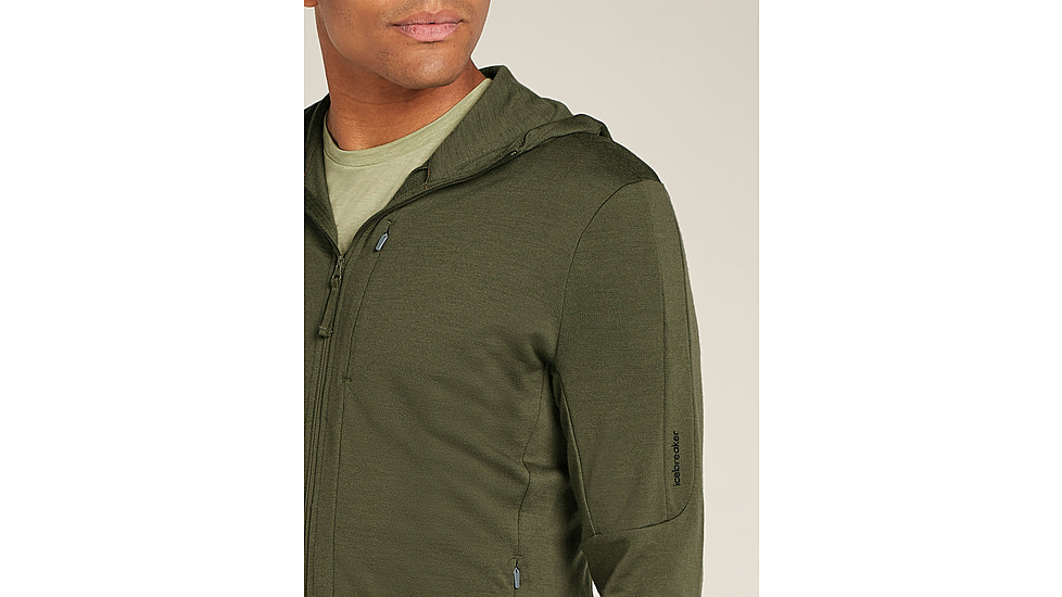 Icebreaker Merino 260 Quantum Long Sleeve Zip Hoodie - Mens