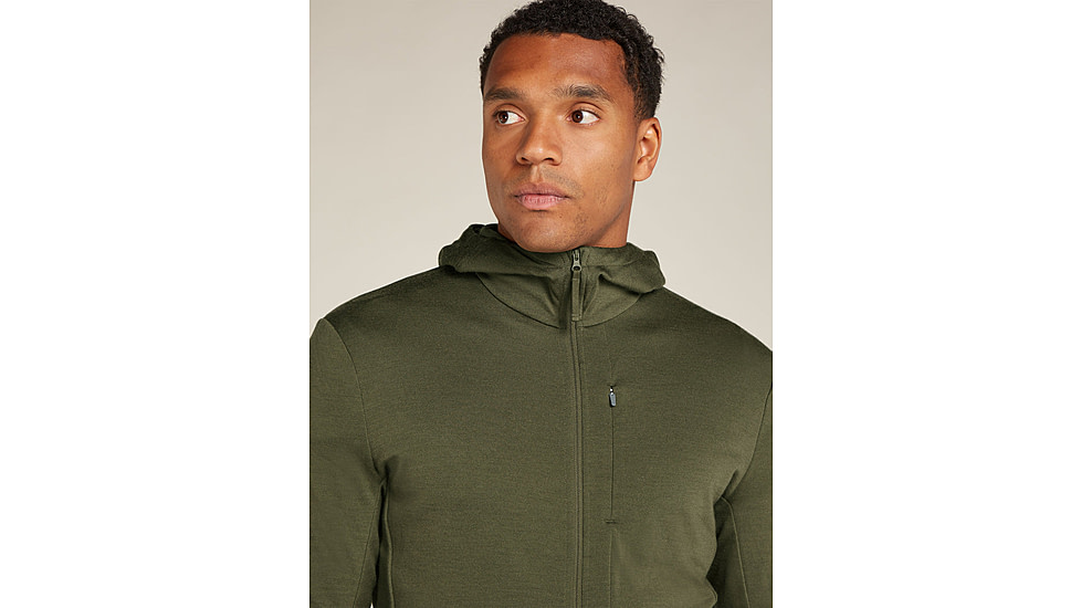 Icebreaker Merino 260 Quantum Long Sleeve Zip Hoodie - Mens