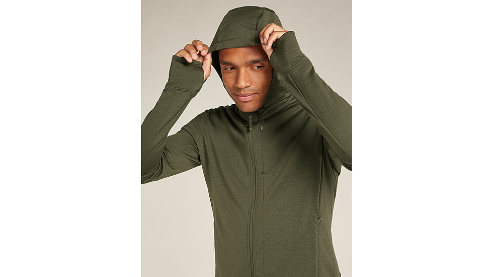 Icebreaker Merino 260 Quantum Long Sleeve Zip Hoodie - Mens