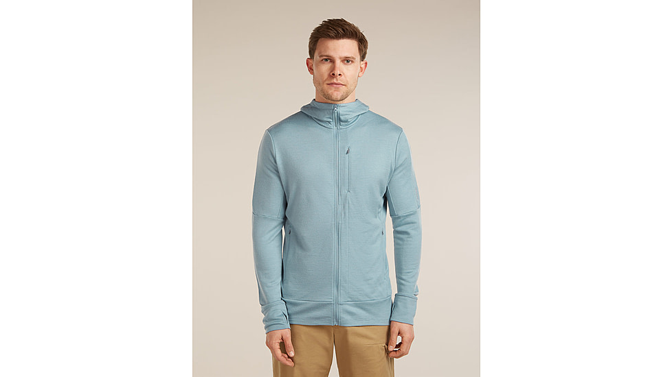 Icebreaker Merino 260 Quantum Long Sleeve Zip Hoodie - Mens