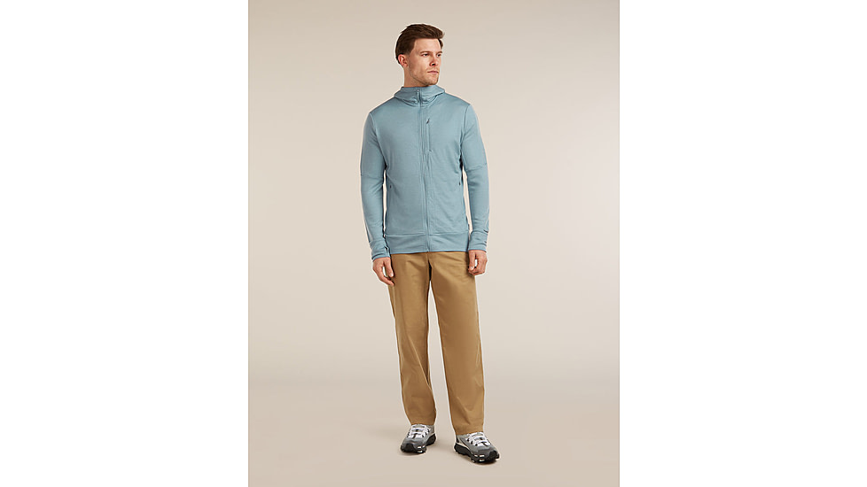 Icebreaker Merino 260 Quantum Long Sleeve Zip Hoodie - Mens