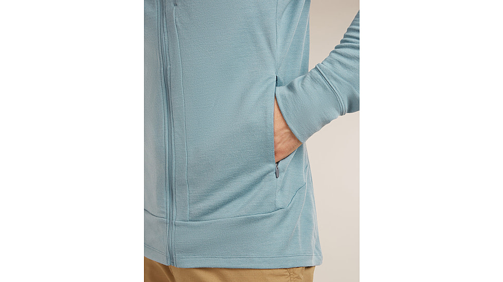 Icebreaker Merino 260 Quantum Long Sleeve Zip Hoodie - Mens