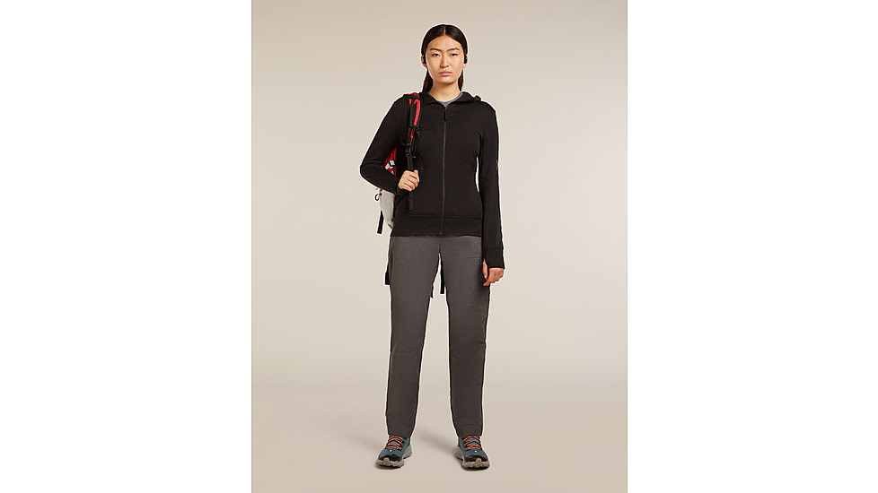 Icebreaker Merino 260 Quantum Long Sleeve Zip Hoodie - Womens