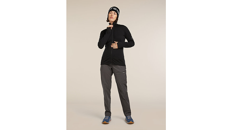 Icebreaker Merino 260 Quantum Long Sleeve Zip Jacket - Womens