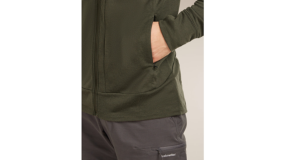 Icebreaker Merino 260 Quantum Long Sleeve Zip Top - Mens