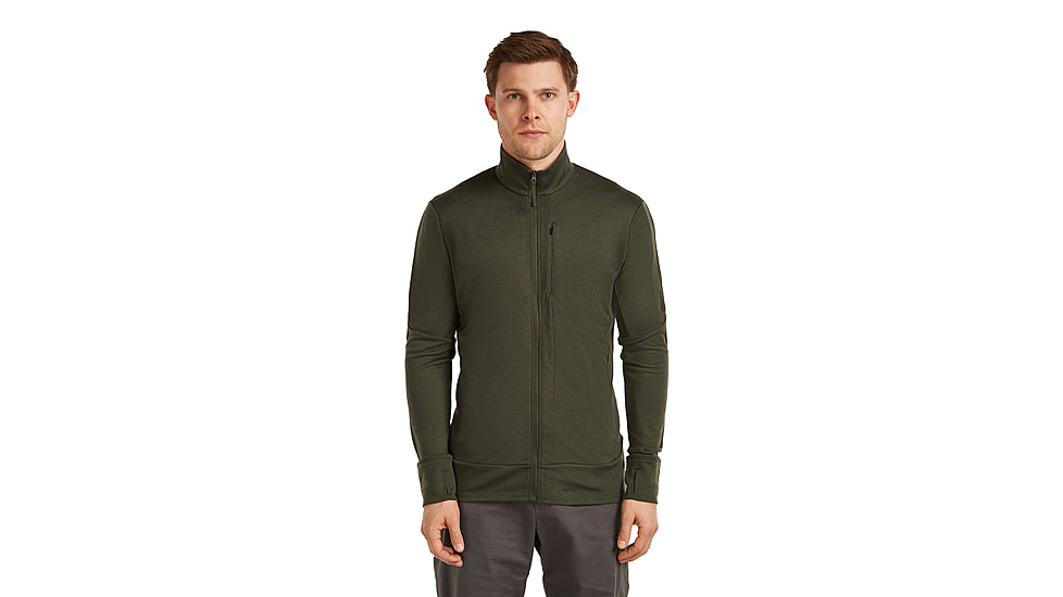 Icebreaker Merino 260 Quantum Long Sleeve Zip Top - Mens