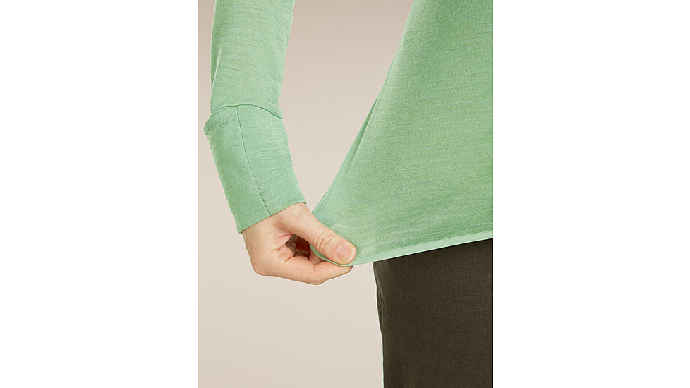 Icebreaker Merino Blend 200 RealFleece Descender Long Sleeve Zip Hoodie - Womens