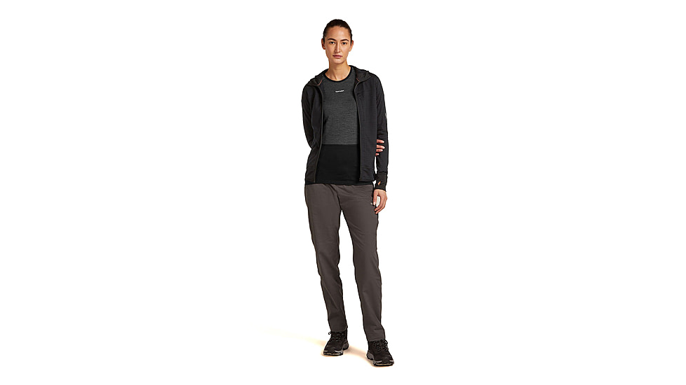 Icebreaker Merino Blend 300 RealFleece Descender Long Sleeve Zip Hoodie - Womens