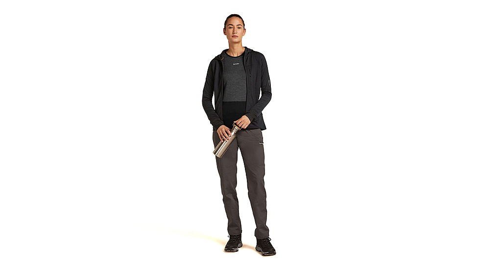Icebreaker Merino Blend 300 RealFleece Descender Long Sleeve Zip Hoodie - Womens