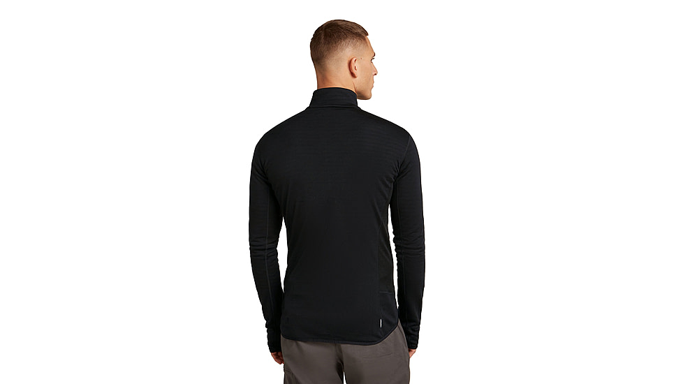 Icebreaker Merino Blend 300 RealFleece Descender Long Sleeve Zip Jacket - Mens, IB0A57QG001XL