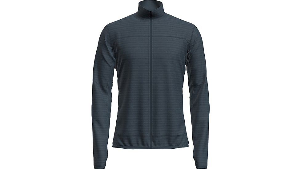 Icebreaker Merino Blend 300 RealFleece Descender Long Sleeve Zip Jacket - Mens, IB0A57QGZ43L