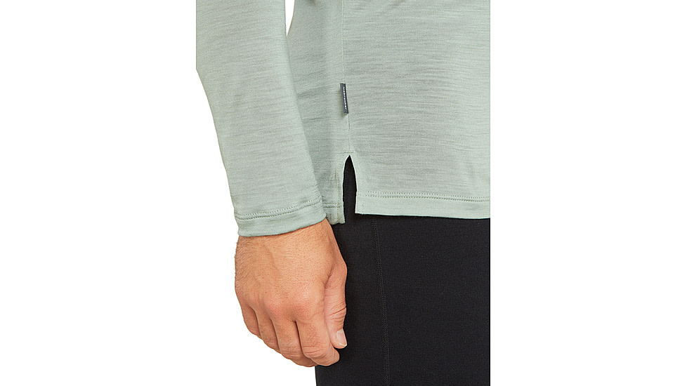 Icebreaker Men Merino 125 Cool-Lite Sphere LS Tee, Moss, L, IB0A56ZL01GL