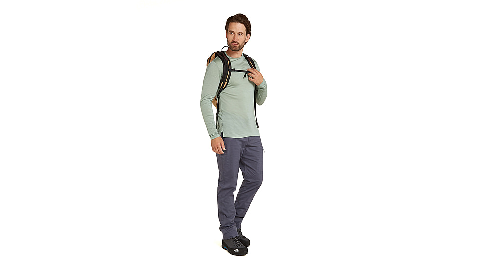 Icebreaker Men Merino 125 Cool-Lite Sphere LS Tee, Moss, L, IB0A56ZL01GL