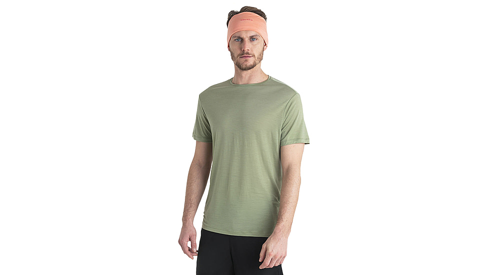 Icebreaker Men Merino 125 Cool-Lite Sphere SS Tee, Lichen, M, IB0A56ZMA74M