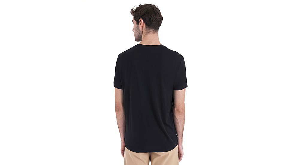 Icebreaker Men Merino 150 Tech Lite SS Tee, Black, L, IB0A56WL001L