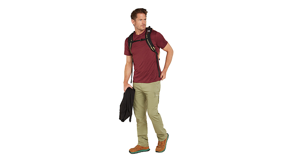 Icebreaker Men Merino 150 Tech Lite SS Tee, Port, L, IB0A56WL01CL