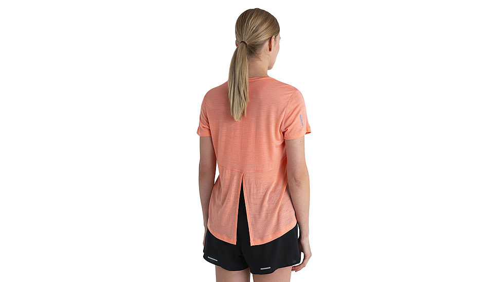 Icebreaker Merino 125 Cool-Lite Speed SS Tee - Womens, Glow, Extra Small, IB0A56XV629XS