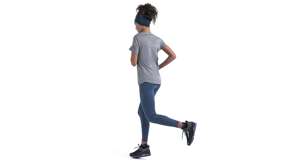 Icebreaker Merino 125 Cool-Lite Sphere III SS Tee - Womens, Metro Heather, Large, IB0A56ZO016L