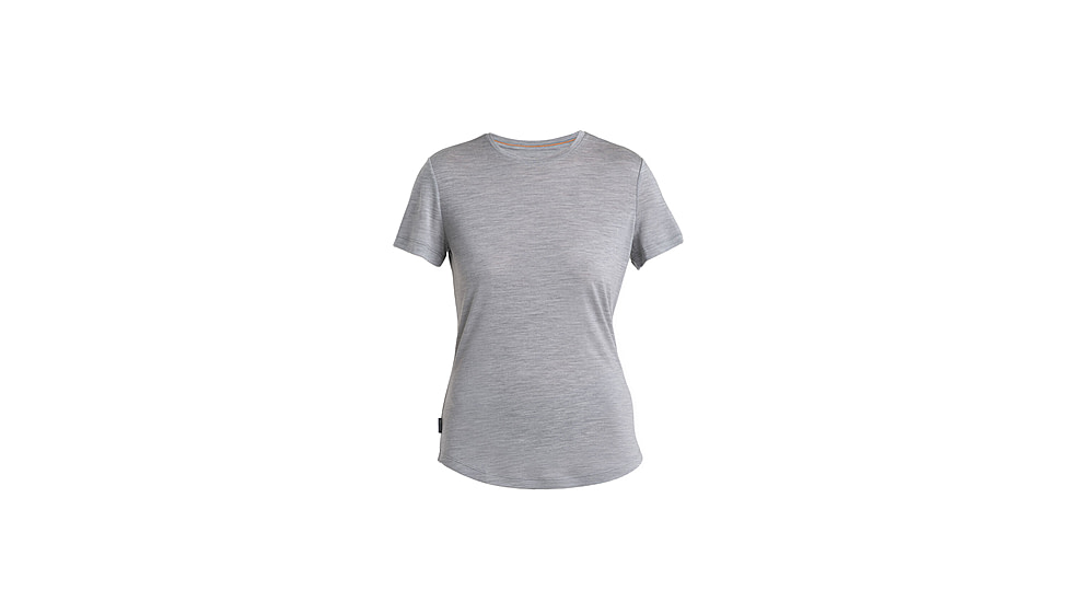 Icebreaker Merino 125 Cool-Lite Sphere III SS Tee - Womens, Metro Heather, Large, IB0A56ZO016L