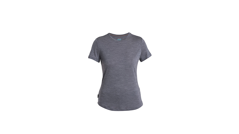 Icebreaker Merino 125 Cool-Lite Sphere III SS Tee - Womens, Midnight Navy Heather, Extra Small, IB0A56ZO440XS
