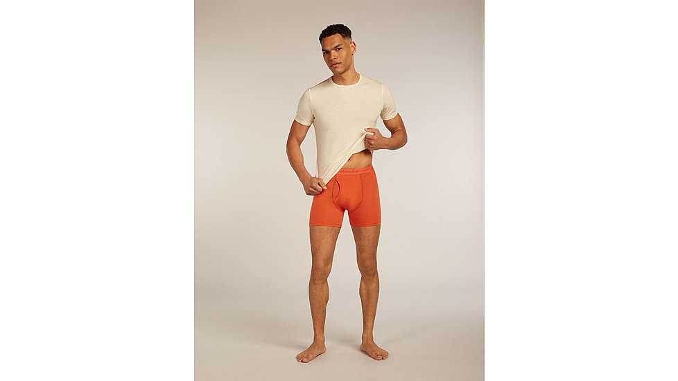 Icebreaker Merino 150 Anatomica Boxers wFly - Mens, Fervid, Extra Large, IB1030300GTXL