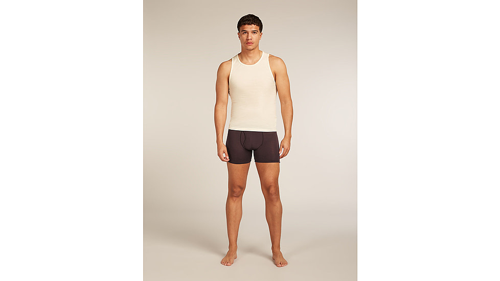 Icebreaker Merino 150 Anatomica Boxers wFly - Mens, Java, Extra Large, IB1030300GWXL