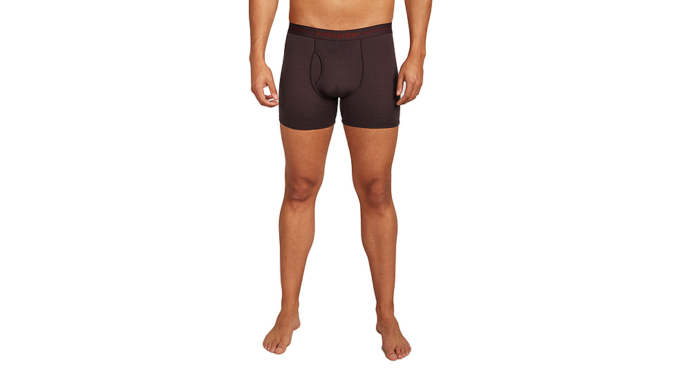 Icebreaker Merino 150 Anatomica Boxers wFly - Mens, Java, Extra Large, IB1030300GWXL