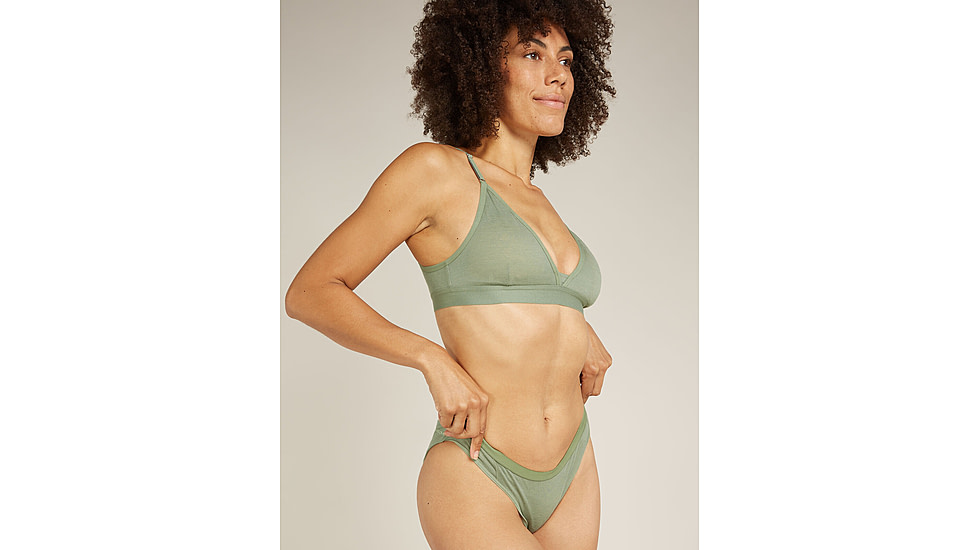 Icebreaker Merino 150 Siren Bikini - Womens, Lichen, Large, IB103164A74L