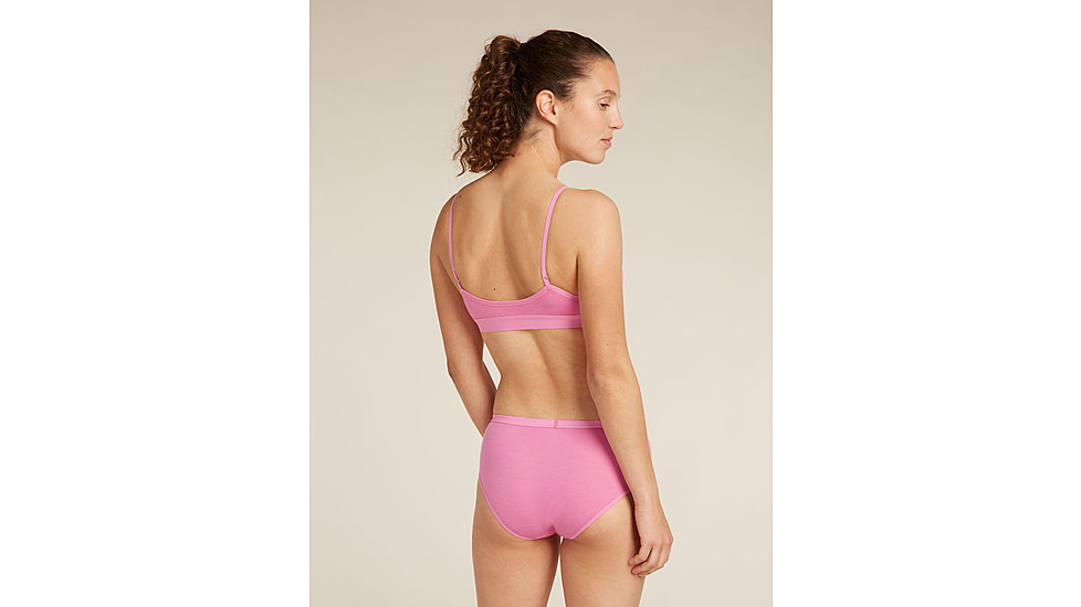 Icebreaker Merino 150 Siren Bra w/ Inserts - Women's, Pop, Medium, IB1047080A8M