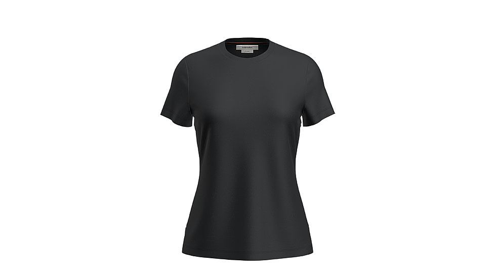 Icebreaker Merino 150 Tech Lite III SS Tee - Womens, Black, Extra Small, IB0A56Y8001XS