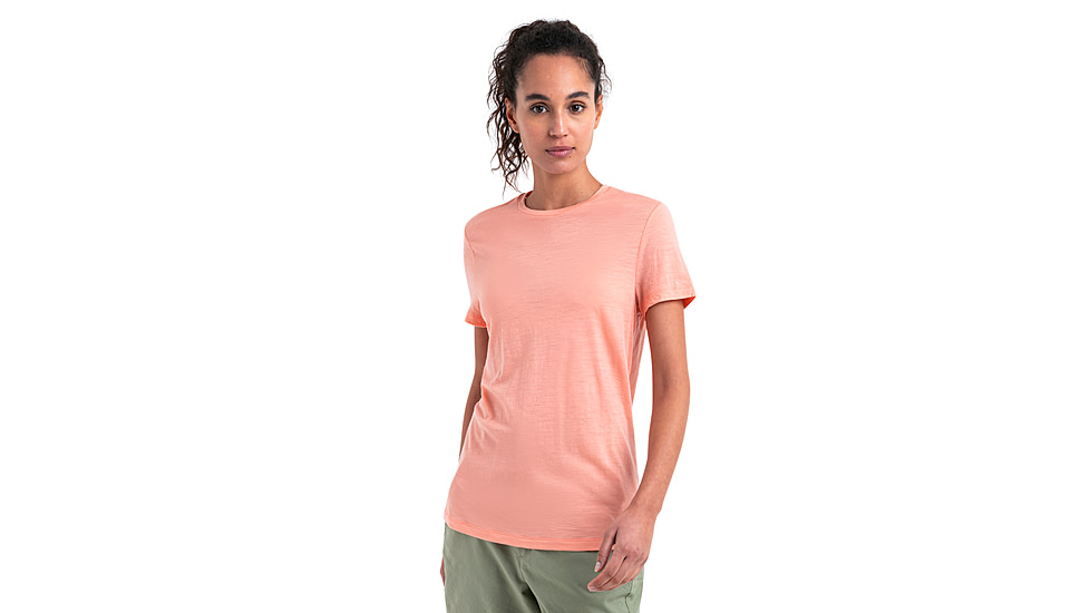Icebreaker Merino 150 Tech Lite III SS Tee - Womens, Glow, Extra Small, IB0A56Y8629XS