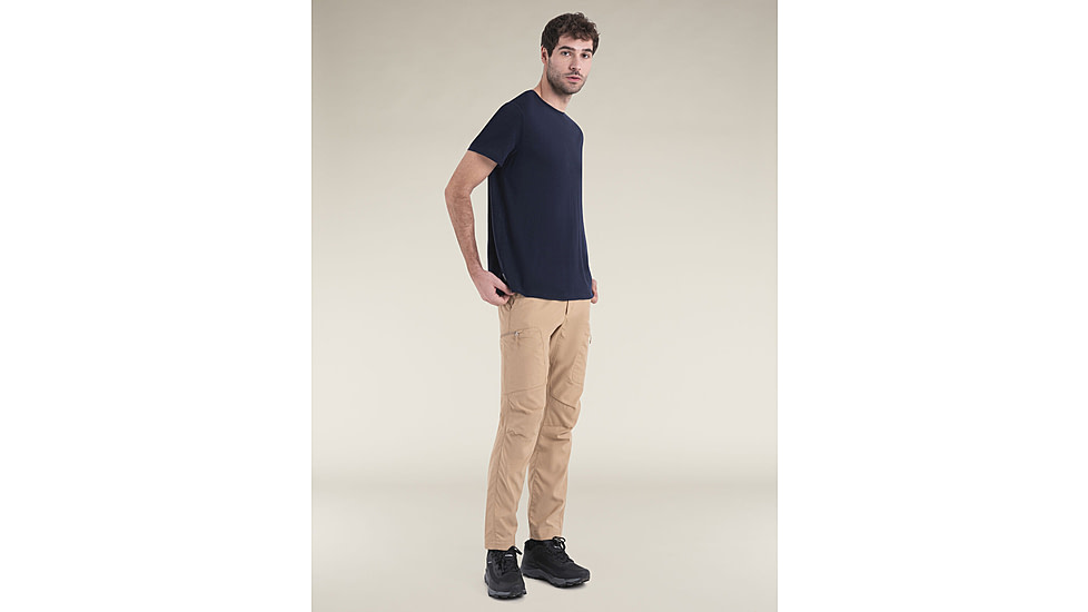 Icebreaker Merino 150 Tech Lite SS T-Shirt - Men's, Midnight Navy, Small, IB0A56WL401S