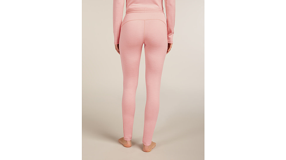 Icebreaker Merino 260 Tech Leggings - Womens, Blush, Large, IB1043920GUL