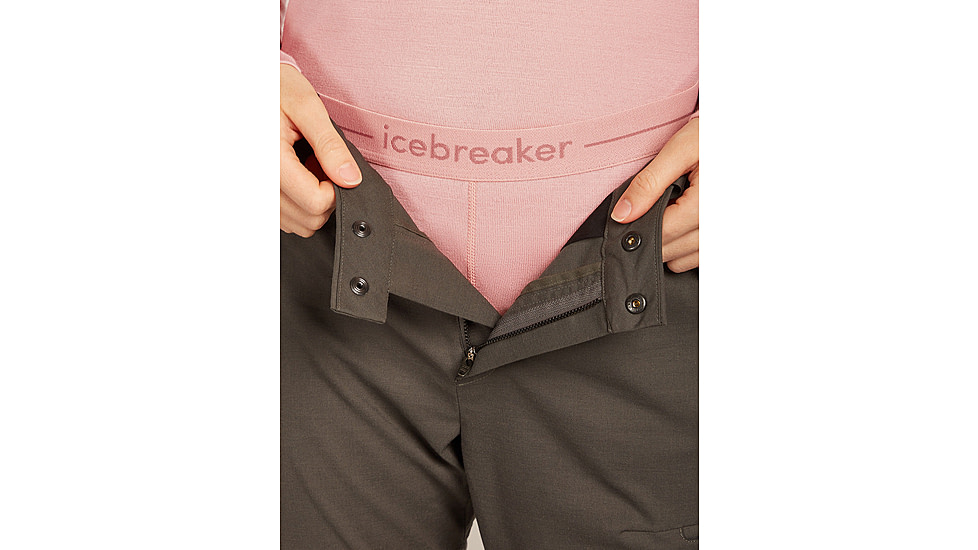 Icebreaker Merino 260 Tech Leggings - Womens, Blush, Large, IB1043920GUL