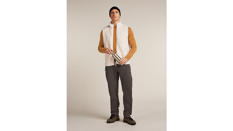 Icebreaker Merino 260 Tech Long Sleeve Crew Thermal Top - Mens, Trail, Extra Large, IB1043710GRXL