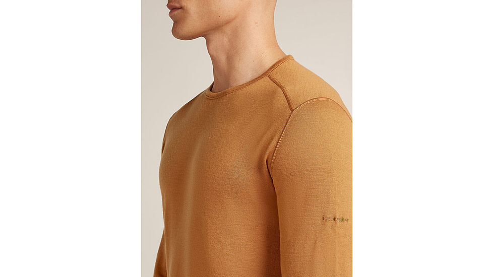 Icebreaker Merino 260 Tech Long Sleeve Crew Thermal Top - Mens, Trail, Extra Large, IB1043710GRXL