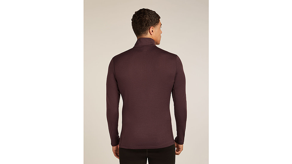 Icebreaker Merino 260 Tech Long Sleeve Half Zip Thermal Top - Mens, Java, Medium, IBB043720GWM