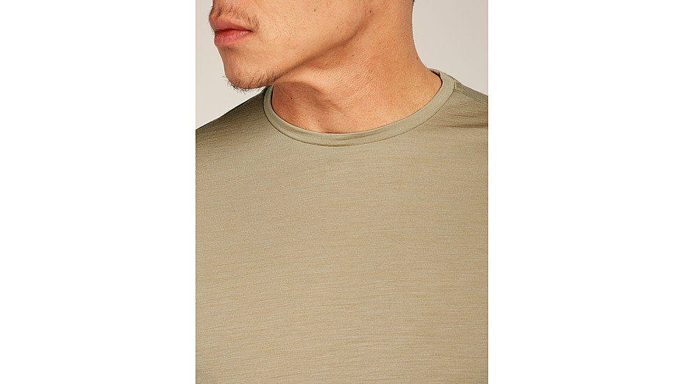 Icebreaker Merino Blend 125 Cool-Lite Sphere Long Sleeve Tee - Mens, Flagstone, Large, IB0A56ZL0GXL