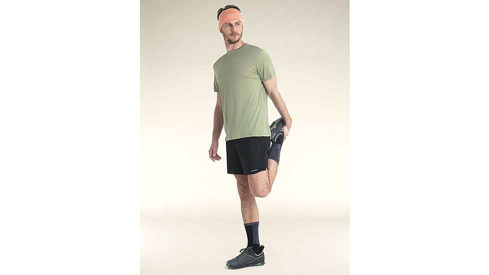 Icebreaker Merino Blend 125 Cool-Lite Sphere SS T-Shirt - Mens, Lichen, Small, IB0A56ZMA74S