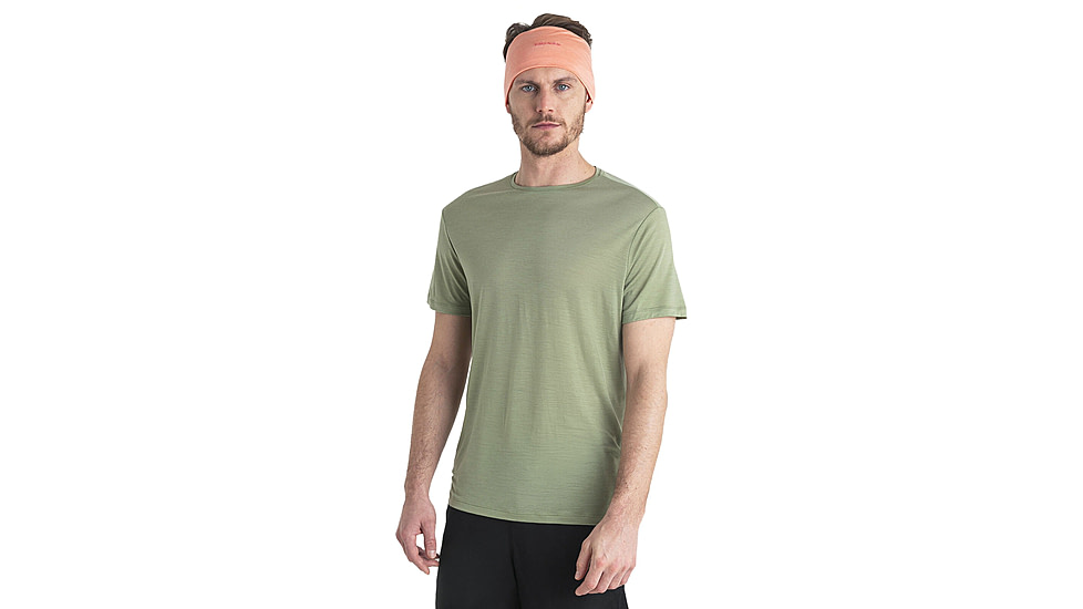Icebreaker Merino Blend 125 Cool-Lite Sphere SS T-Shirt - Mens, Lichen, Small, IB0A56ZMA74S