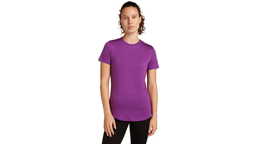 Icebreaker Merino Blend 125 Cool-Lite Sphere SS T-Shirt - Women's, Passion, Extra Small, IB0A56ZO0A3XS