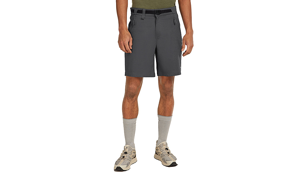 Icebreaker Merino Blend Elevation Stretch 9 Shorts - Mens, Obsidian, 32, IB0A577O0A132
