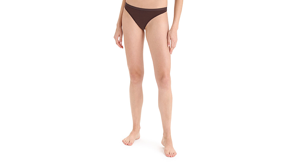 Icebreaker Merino Siren Thong - Womens, Umber, Large, IB103027738L