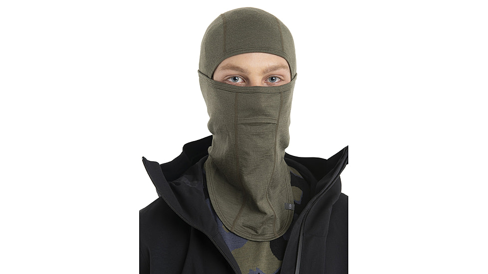 Icebreaker Oasis Balaclava, Loden, One Size, IB102739069OS