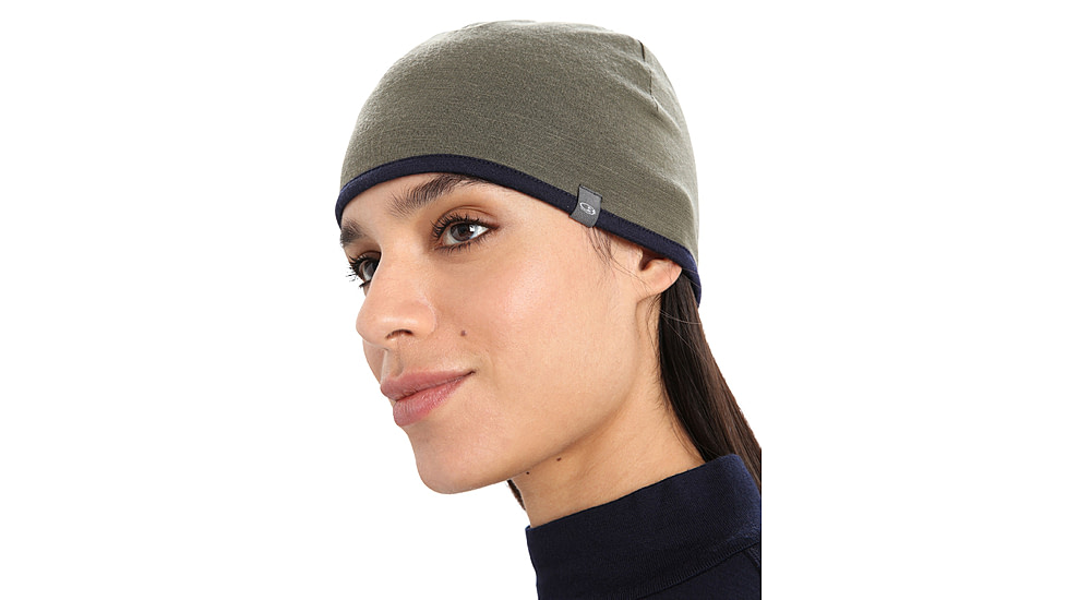 Icebreaker Pocket Beanie, Loden/Midnight Navy, One Size, IBIBM200583OS